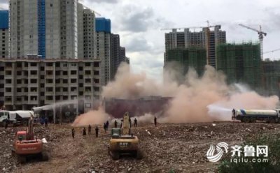 济南市中区三万余平违建被柠檬视频APP官网 现场震撼